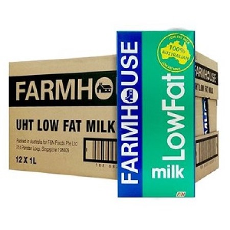 *** FARMHOUSE LOW FAT MILK UHT-1LTR( 1CTN-12PCS)